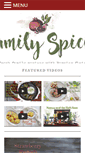 Mobile Screenshot of familyspice.com